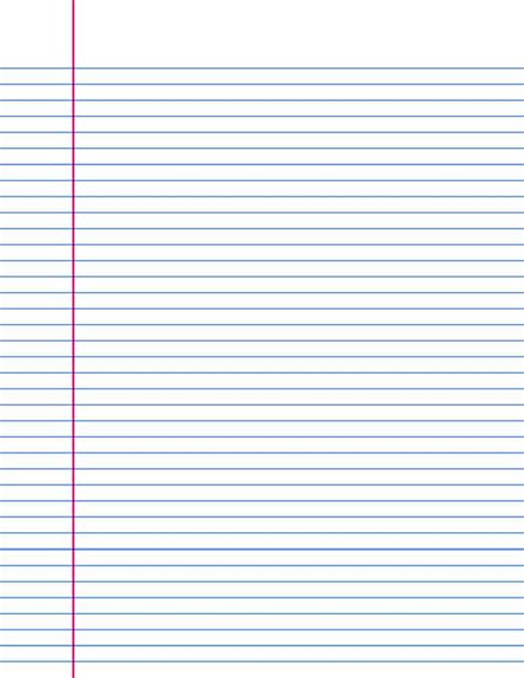 Lined Paper Templates Excel Pdf Formats