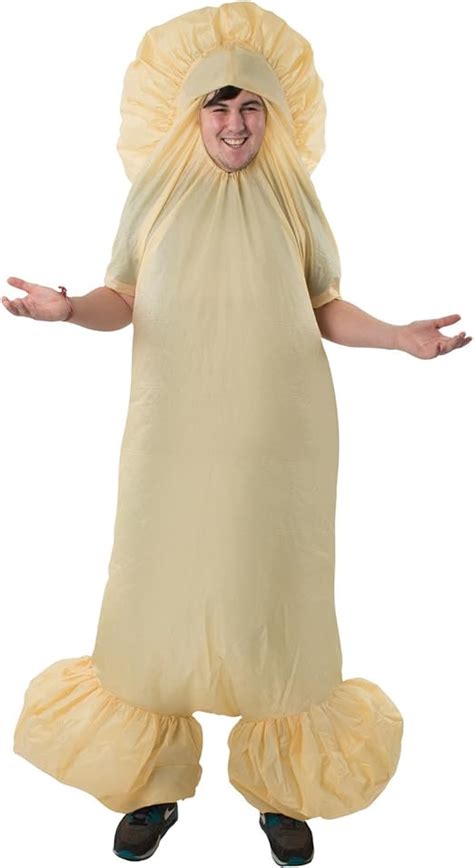 Adult White Ic1 Inflatable Penis Halloween Costume Everything Else