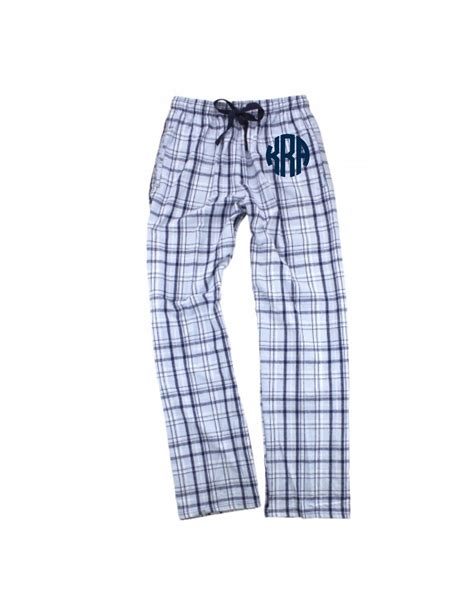 Monogram Pajama Pants Monogrammed Pajama Pants Bridesmaid Etsy