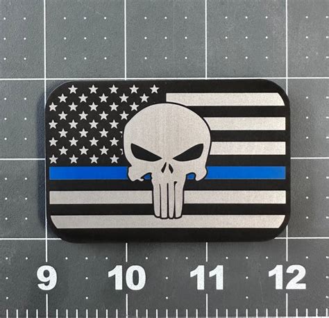 Thin Blue Line Punisher Morale Patch