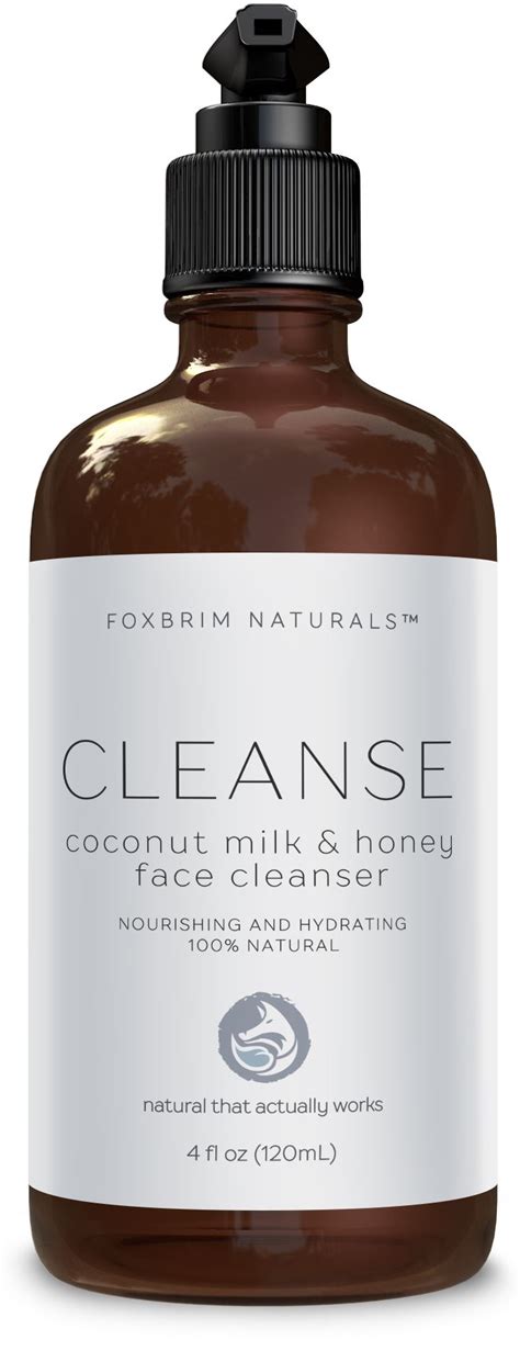 Foxbrim Naturals Coconut Milk And Honey Face Cleanser