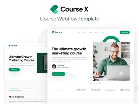 Course X Learning Html5 Responsive Website Template