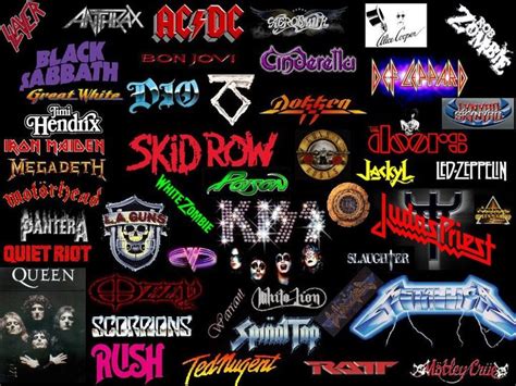 And I Like It Rock Band Logos Classic Rock Bands Band Logos