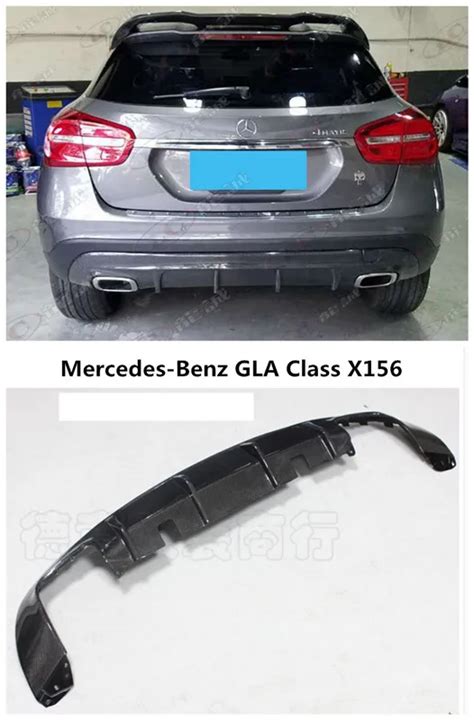 Aliexpress Com Buy Car Carbon Fiber Rear Lip Spoiler For Mercedes