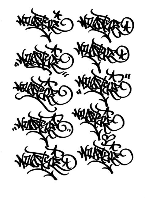 Graffiti Letters Tydehner
