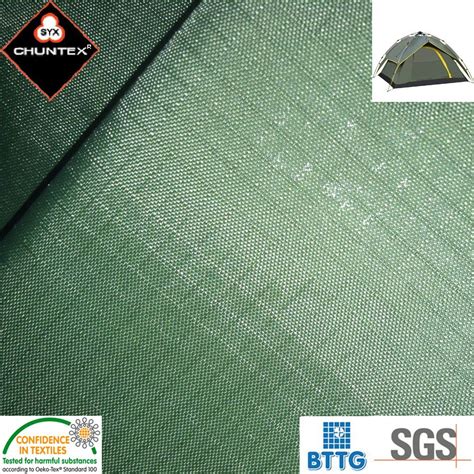 Waterproof Pu Coated Ripstop Nylon Taffeta Camping Tent Outdoor Fabric