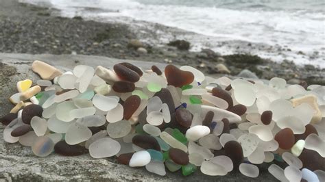 Glass Beach Port Townsend Wa Sea Glass Hunting Finding Rare Colors And Marbles Youtube