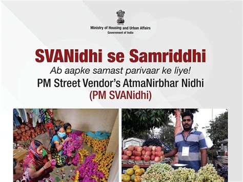 Svanidhi Se Samriddhi Phase Ii Launched To Shield 28 Lakh Street Vendors