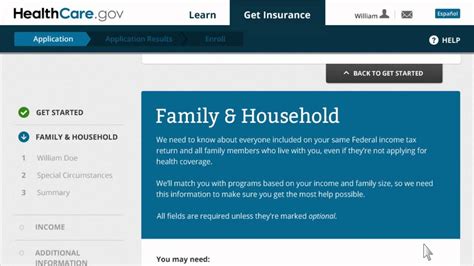 Maybe you would like to learn more about one of these? Health Insurance Marketplace Application process - YouTube