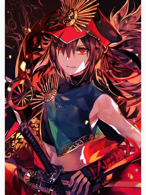 Oda Nobunaga Fate Grand Order Anime Poster For Sale By Cathsummery