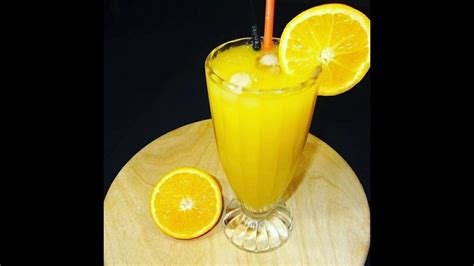 Freshly Squeezed Orange Juice Homemade In English Youtube