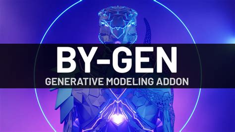 By Gen Generative Modeling In Blender