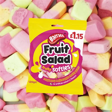 Barratt Fruit Salad Softies 120g Retro Sweets Buy Sweets Online
