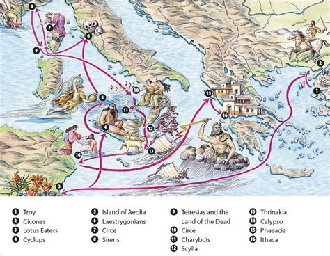 Odyssey Journey Map
