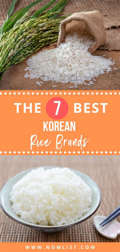 The Best 7 Korean Rice Brands Nomlist