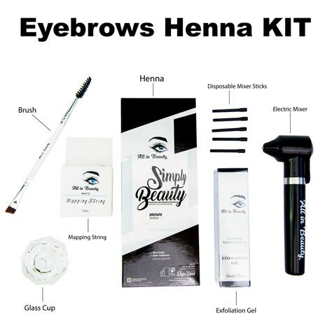 Eyebrow Henna Kit