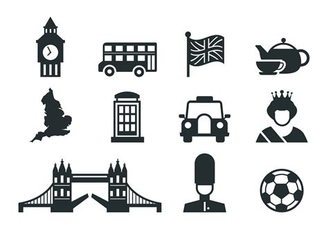 England Icons Vector Download Free Vector Art Stock Graphics And Images