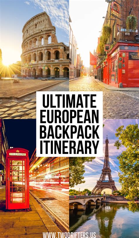 Backpacking Around Europe Guide Book