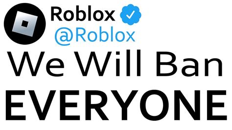 Roblox Is Banning People Forever Youtube