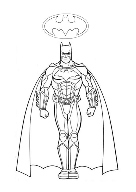 Maschera di capitan america da stampare e colorare disegni da. Batman disegno da colorare