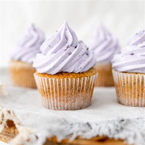 Earl Grey Lavender Cupcakes The Bakers Almanac
