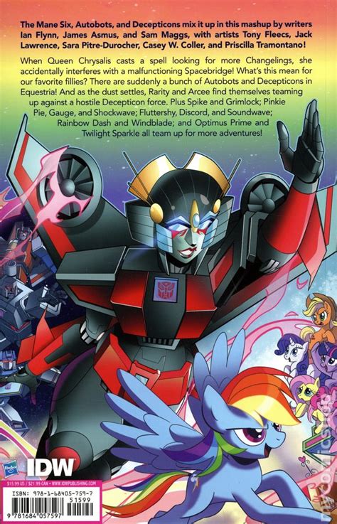 My Little Ponytransformers Friendship In Disguise Tpb 2021 Idw Comic