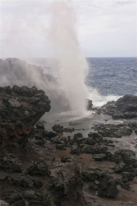 Nakalele Blowhole In North Maui Beinspireful Travel