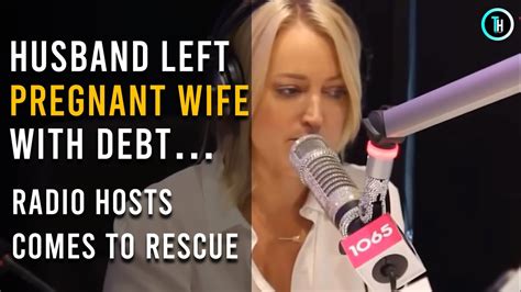 husband left his pregnant wife with debts but what the radio hosts did surprised everyone youtube