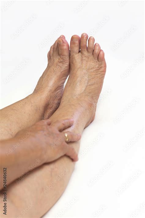 Mature Feet 스톡 사진 Adobe Stock