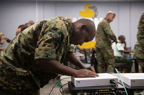Djiboutian French Us Troops Grow Capabilities Through Cyber Defense Engagement Article The