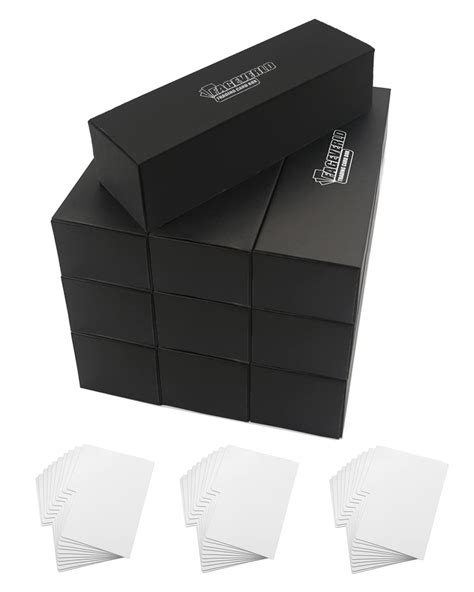 Buy Trading Card Storage Box With Dividers 10 Count Cardboard Card