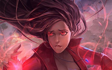 3840x2400 Scarlet Witch In Avengers Infinity War Artwork 4k Hd 4k