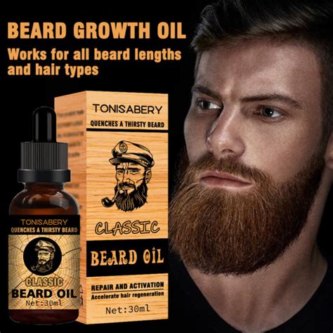 Men S Beard Growth Fluid Nourishing Beard Chest Hair Growth Essential Oil 30ml Th