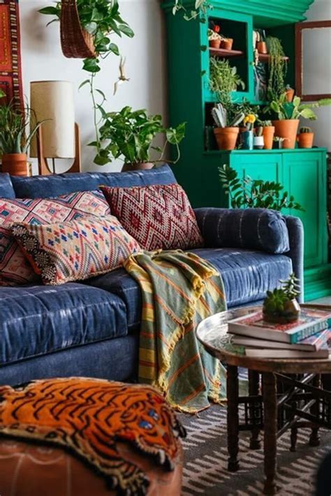 35 Stunning Boho Bohemian Living Room Ideas Boho Living Room Room