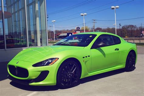 Green Maserati