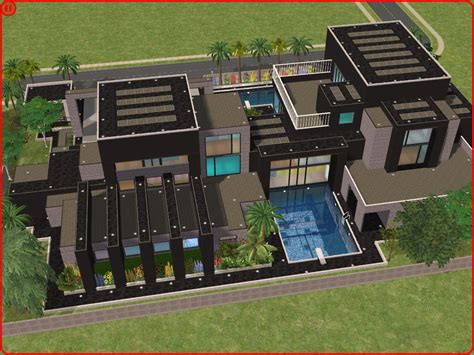 Sims 2 Modern Dream House By Ramborocky On Deviantart
