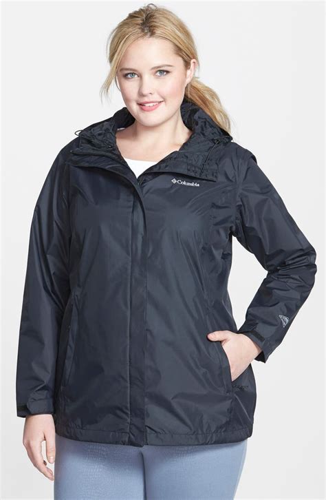 Columbia Arcadia Hooded Waterproof Rain Jacket Plus Size Nordstrom