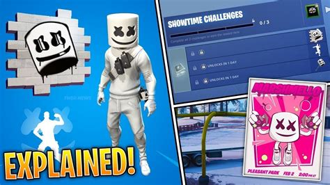 Marshmallow New Event Show Time Poster Location Fortnite Youtube