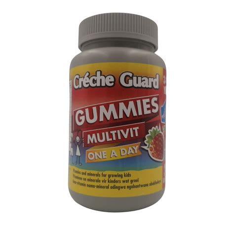 Creche guard multivitamin and immune syrup 100ml is a yummy supplement that comes packed with all the essential nutrients your little one's body needs to fight off infections and maintain great health. CRECHE GUARD GUMMIES 30 - PETERSFIELD PHARMACY