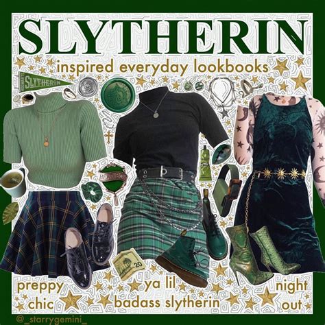 Harry Potter Slytherin Geek Harry Potter Slytherin Clothes Hogwarts