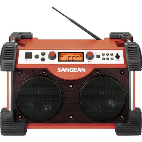 Sangean Fb 100 Fatbox Portable Radio 14 Watt Red