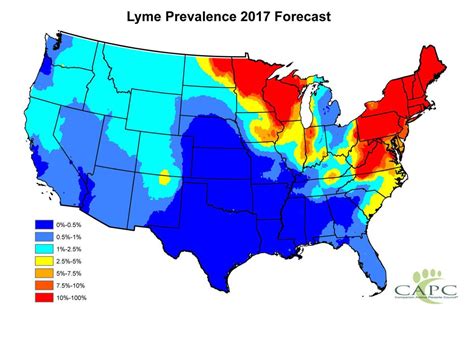 Lyme Disease Forecast Map Targets Rising Tide Of Ticks Life And Style