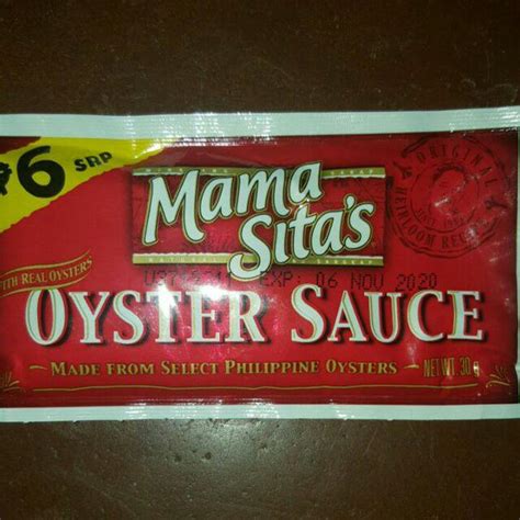 Mama Sita Oyster Sauce 30g60g90g Shopee Philippines