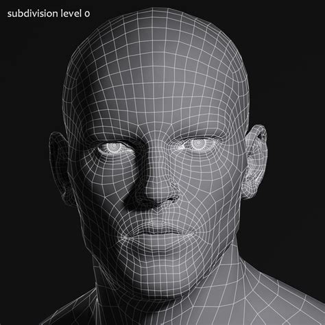 Realistic Male Body Max 3d Face Model Anatomy Sculpture Body Anatomy