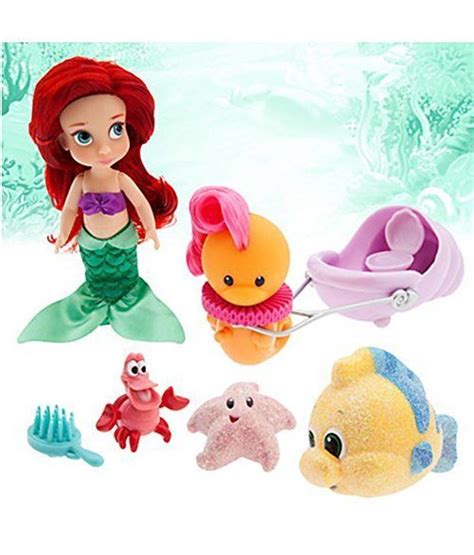 Official Disney The Little Mermaid Ariel Mini Animator Doll Playset
