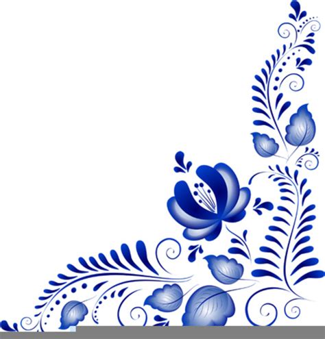 Blue Flourish Clipart Free Images At Vector Clip Art