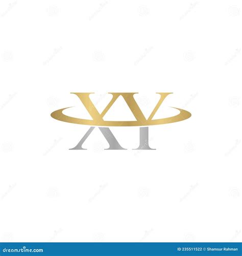 logotipo das iniciais do alfabeto yx xy x e y ilustração do vetor ilustração de simples