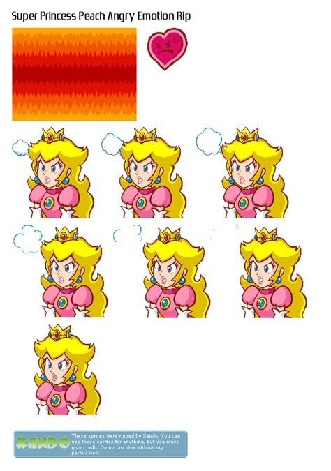 Angry Peach Video Game Sprites Mario Characters Fictional Characters