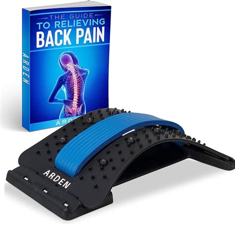 Arden Back Stretcher With Orthopaedic Foam Cushion For Back Pain Relief