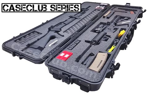 Case Club Waterproof 3 Gun Competition Case For Rifle Shotgun And Pistol